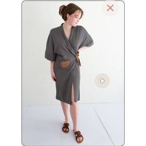 Bellerose Arty Wrap Tobe Dress Size Small